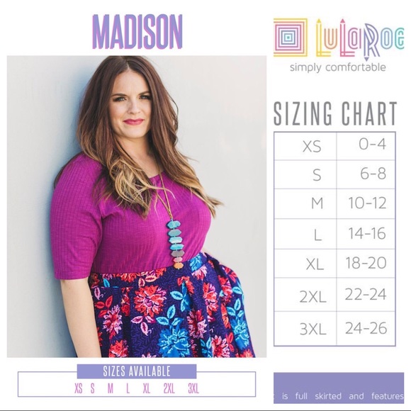 🌟🆕 LuLaRoe Buttercream Heathered #Madison🌟NWT🌟 - Picture 5 of 8